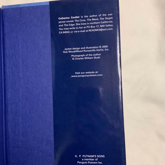 🦩Hardcover book Riptide by Catherine Coulter - Picture 3 of 3